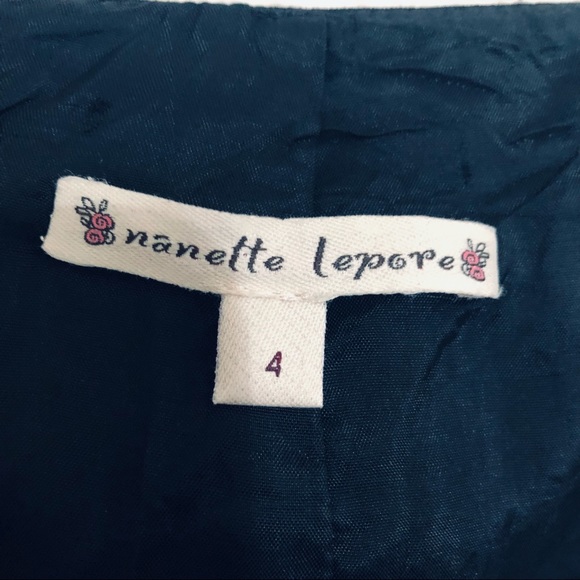 Nanette Lepore Black Pencil Skirt with Pleats - Picture 5 of 7